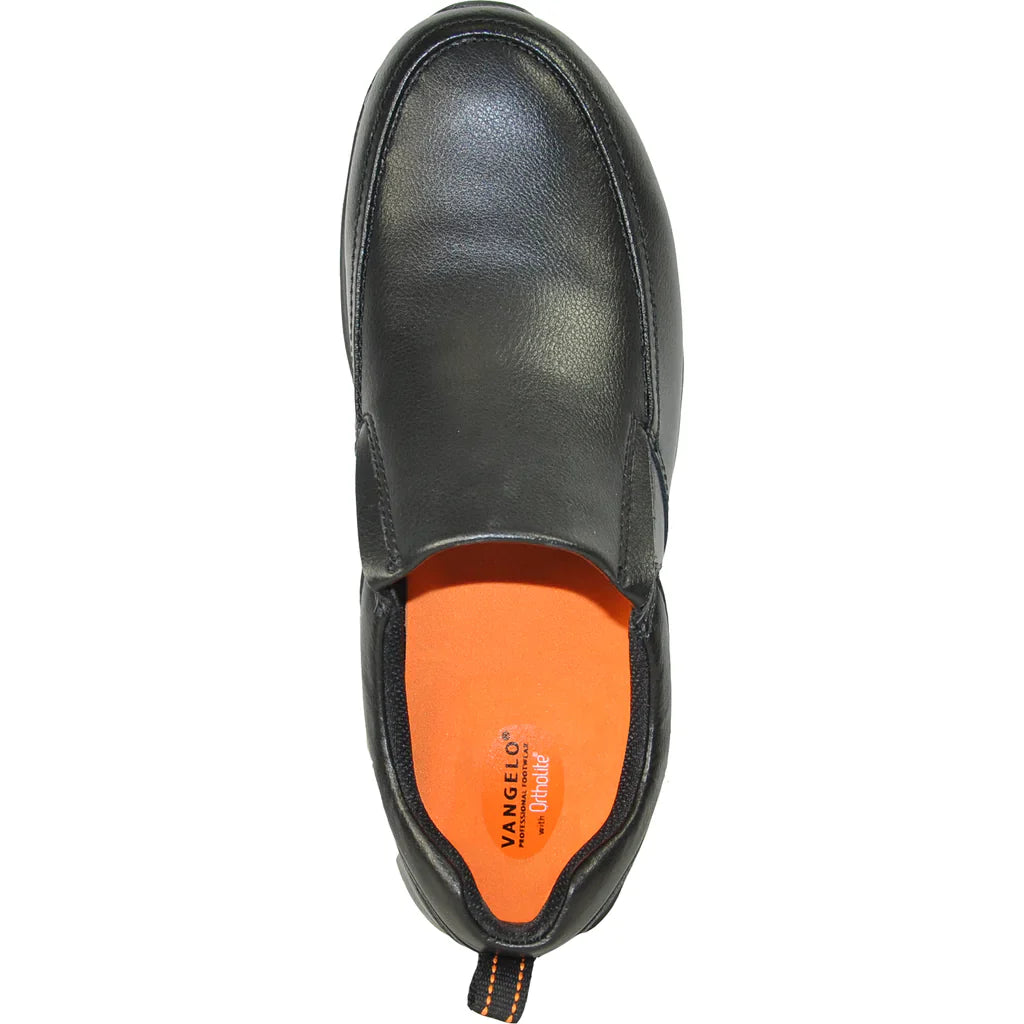 VANGELO Men Slip Resistant Shoe NICK-3 Black
